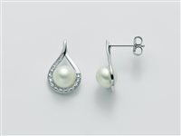 Orecchini Miluna Donna Parure Perle in Oro bianco Perla PER2206VX - PER2206VX